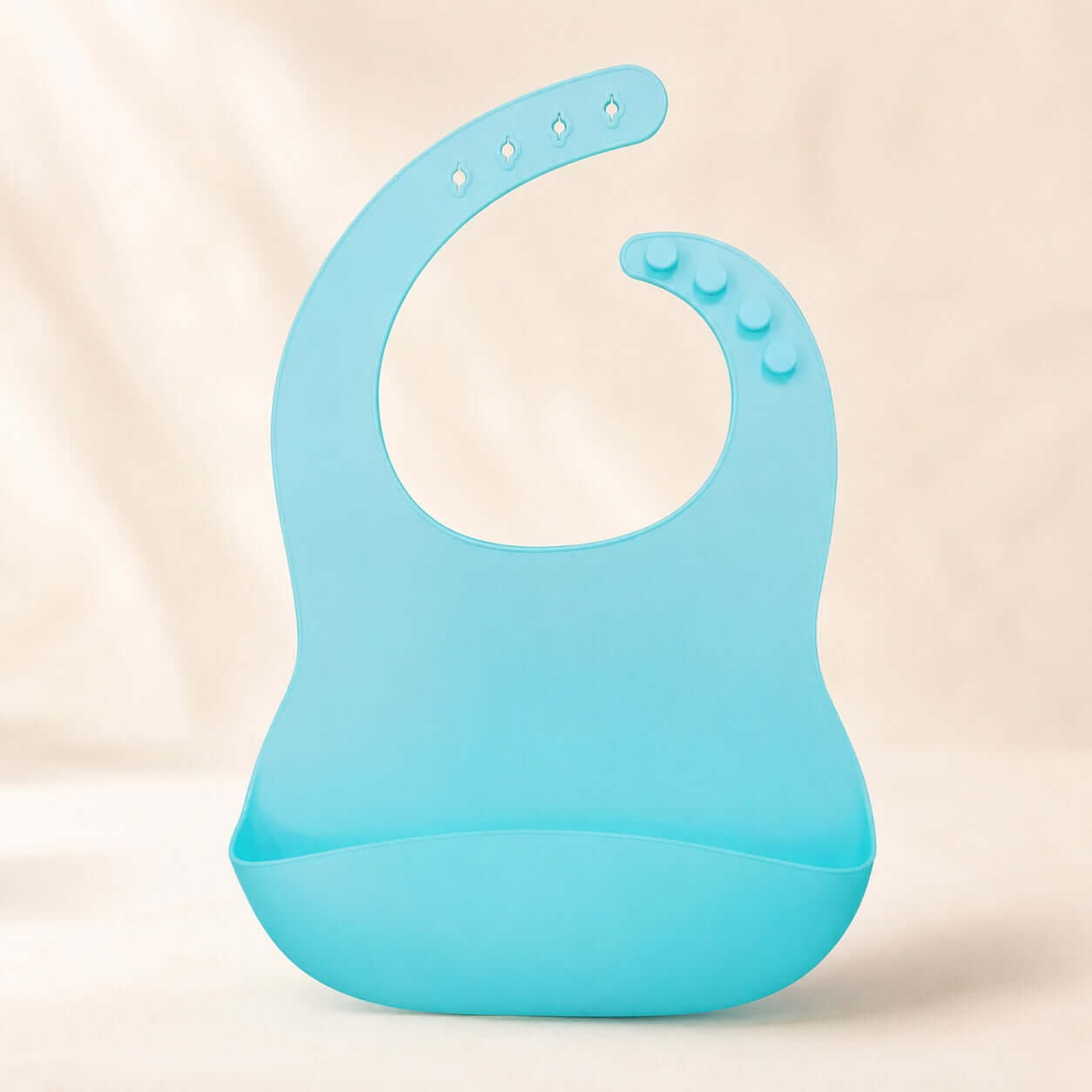 Silicone Baby Bib – Easy-Clean, Food-Catcher & Adjustable Fit