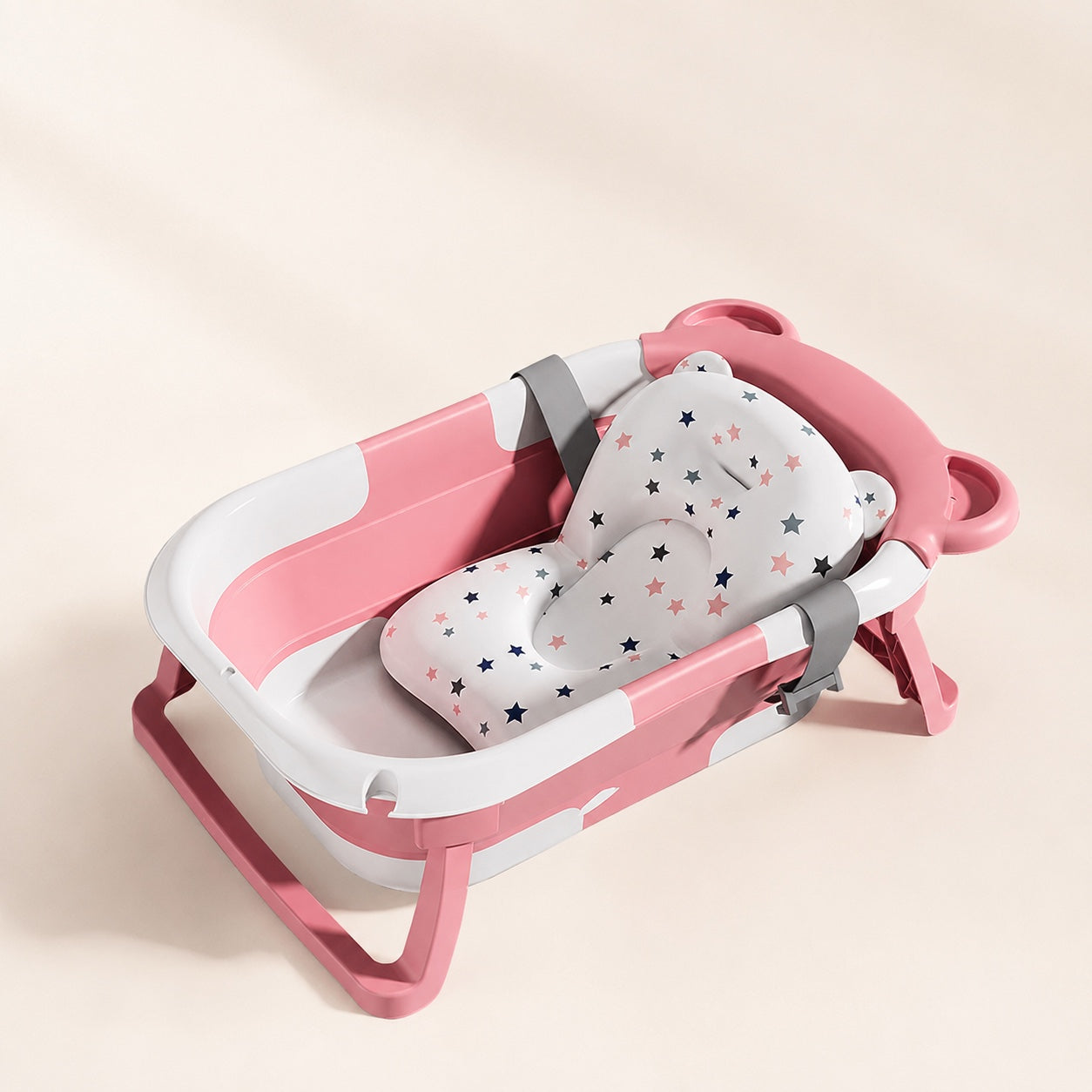 Baby Bath – Temperature-Sensing, Non-Slip & Portable Newborn Bath