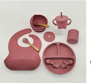 Baby Feeding Essentials Silicone Tableware set Honest Touch