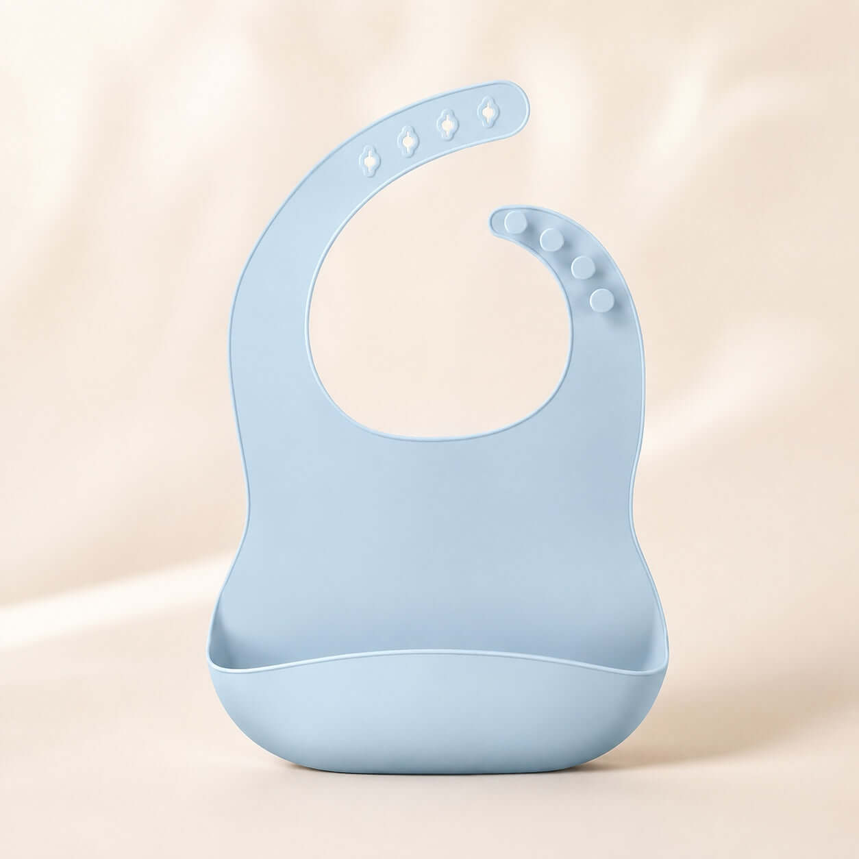 Silicone Baby Bib – Easy-Clean, Food-Catcher & Adjustable Fit