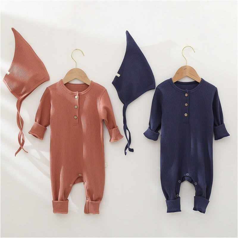 Solid Color Baby Onesie – Soft & Comfortable Infant Bodysuit