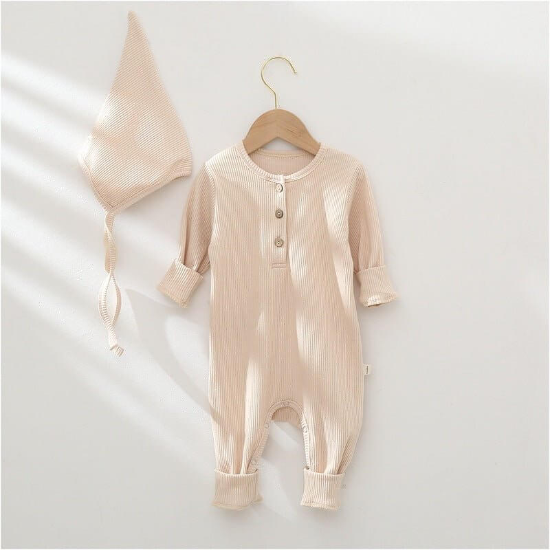 Solid Color Baby Onesie – Soft & Comfortable Infant Bodysuit