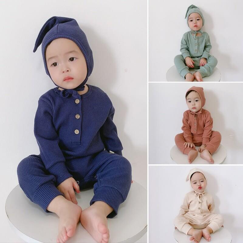 Solid Color Baby Onesie – Soft & Comfortable Infant Bodysuit