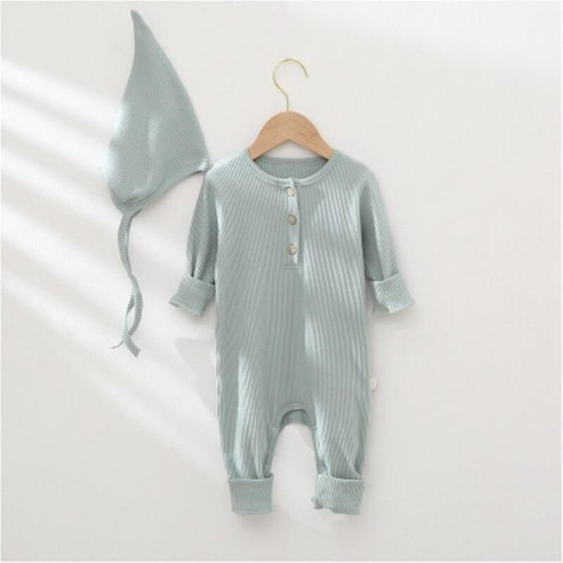 Solid Color Baby Onesie – Soft & Comfortable Infant Bodysuit